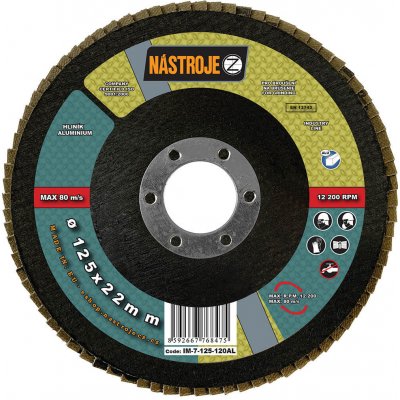 Nástroje cz Kotouč lamelový 125 mm IM-7-125-120AL – Sleviste.cz
