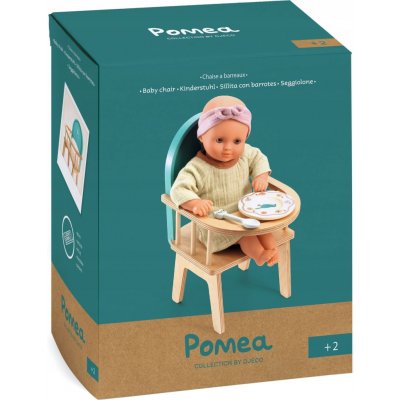 Pomea dřevěná židle pro panenky – Zboží Mobilmania