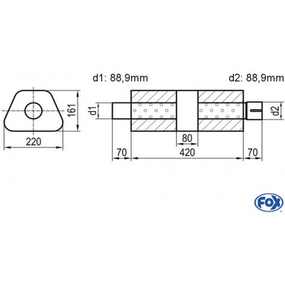 FOX UNI-K64442088s – Hledejceny.cz