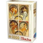 D-Toys Alfons Mucha Snění: Reverie 1000 dílků – Zbozi.Blesk.cz