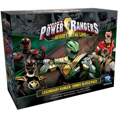 Renegade Power Rangers Heroes of the Grid Legendary Rangers Tommy Oliver Pack – Sleviste.cz