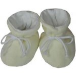 Esito kojenecké botičky bavlna velké jednobarevné smetanová – Zboží Dáma