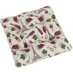 Bellatex DANA prošívaný Bordová 40x40 cm prošívaný – Zboží Dáma