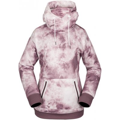 Volcom dámská mikina Spring Shred Mojave Tie-Dye Růžová