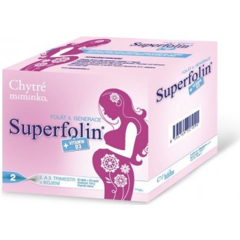 Chytré miminko superfolin 2 MAMA 60 tablet + 60 tablet