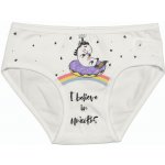 Dívčí spodní kalhotky s jednorožcem bílá – Zboží Dáma