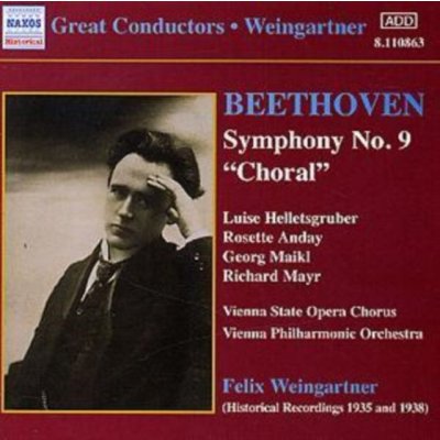 Beethoven - Symphony No 9 - Ludwig van Beethoven CD – Hledejceny.cz