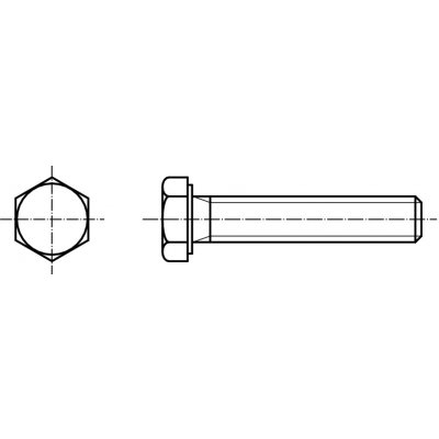 PROFISTYL DIN 933 šroub šestihranná hlava nerez A2 M8 celý závit Varianta: DIN 933 šroub šestihranný celozávit nerez A2 M8x25 – Zboží Mobilmania