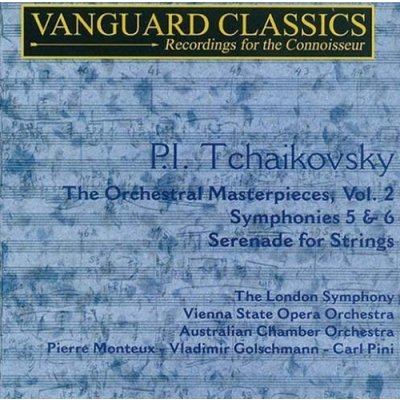 Symphonies No 5 Serenade for Strings - P.I. Tchaikovsky CD – Hledejceny.cz