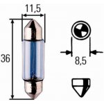 Hella C5W SV8,5-8 12V 5W – Sleviste.cz