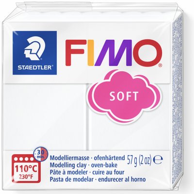 FIMO Staedtler soft bílá 57 g – Zbozi.Blesk.cz