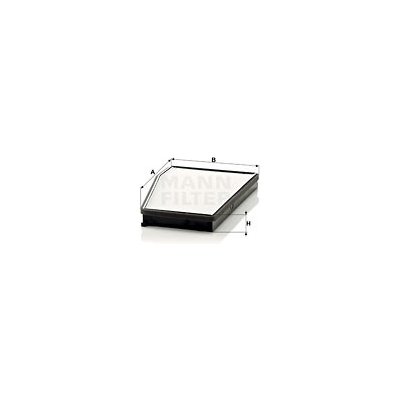 Filtr, vzduch v interiéru MANN-FILTER CU 3040 – Hledejceny.cz