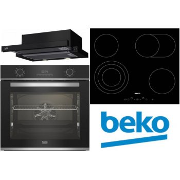 Set Beko BBIM13301XC + HIC64404T + HNT62210B