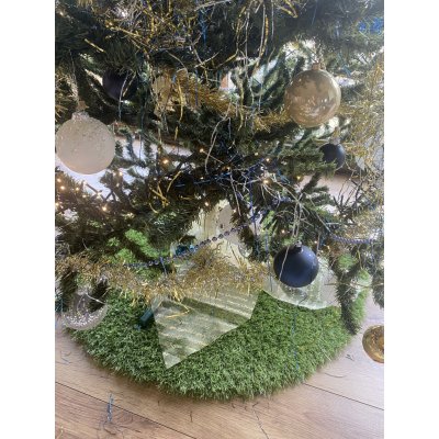 Euroline Vánoční koberec pod stromeček 130 cm – Zbozi.Blesk.cz