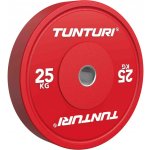 TUNTURI Kotouč pogumovaný Bumper Plate Platinum 25 kg 50 mm – Hledejceny.cz