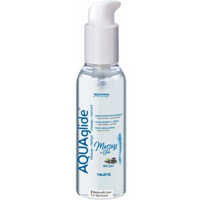 Aqua Glide Massage Neutral masážní a lubrikační gel 2v1 objem 200 ml – Zbozi.Blesk.cz