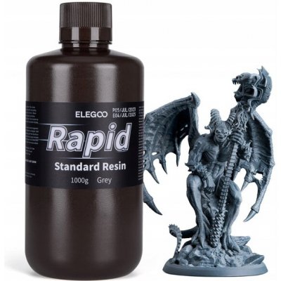 ELEGOO Rapid Standard Resin Grey 1kg – Hledejceny.cz