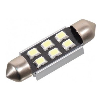 Compass 6 SMD LED 12V suf. SV8.5 38mm s rezistorem CAN-BUS bílá, SV8.5 (sufit), 33815 – Zbozi.Blesk.cz