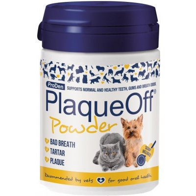 ProDen PlaqueOff Powder pro psy a kočky zubní kámen 40 g – Zboží Dáma