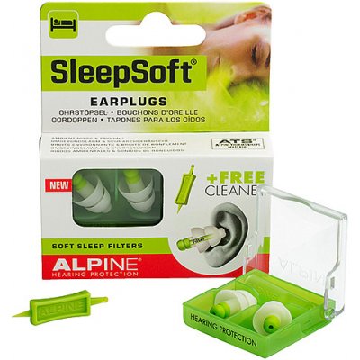 Alpine SleepSoft špunty na spaní -25 dB 1 pár – Zbozi.Blesk.cz