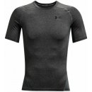 Under Armour tričko UA HG Armour Comp SS šedá