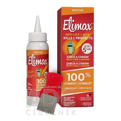 Elimex roztok proti vším a hnidám 1 x 100 ml – Zboží Dáma