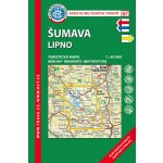 Šumava, Vodní nádrž Lipno, Böhmerwald, Moldaustausee 1:50 000 / turistická mapa KOMPASS 2082