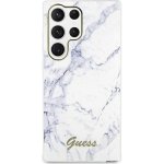 Pouzdro Guess Samsung Galaxy S23 Ultra Marble bílé – Sleviste.cz
