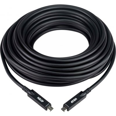 Aten UE3415F-AT USB 10Gbps (3.2 gen 2) / DP AOC USB C(M) - USB C(M) PD 60W 15m černý – Hledejceny.cz