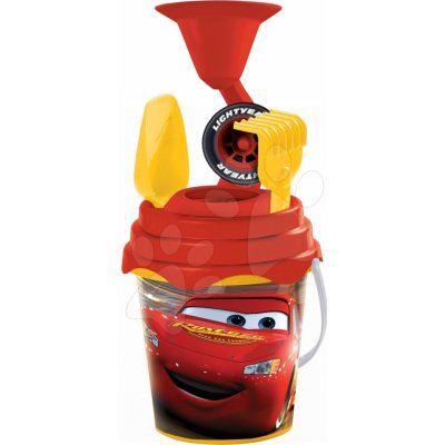 Mondo 18693 kbelík set s mlýnem Cars červeno-žlutý – Zboží Dáma