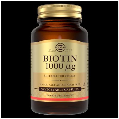 Solgar Biotin 1000 mcg 50 ks – Hledejceny.cz