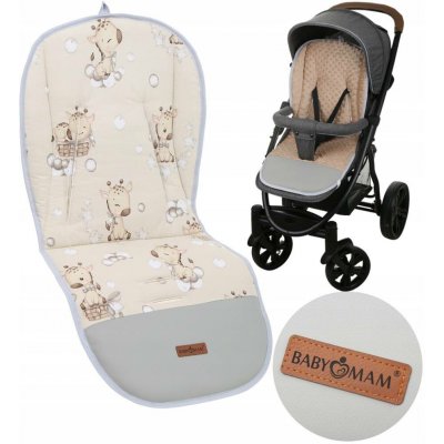 Babymam Vložka do kočárku univerzální oboustranná 80x40 cm – Hledejceny.cz