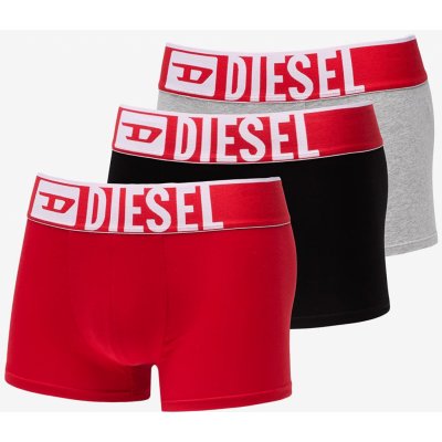 Diesel Umbx-Damienthreepack-XL Logo Boxer 3-Pack