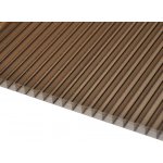 Stabilit Komůrkový polykarbonát Frost 2/10 2100 x 7000 mm bronz 1 ks – HobbyKompas.cz