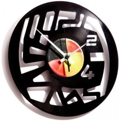 Disc’O’Clock Designové nástěnné hodiny Discoclock 006 Numbers 30cm