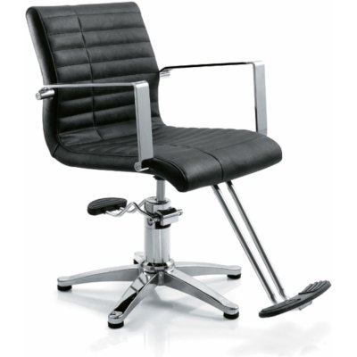 SilverFox kadeřnické křeslo Y122 černé – Zboží Dáma