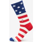 Stance The Fourth ST Crew Socks Red/ White/ Blue