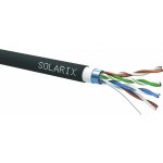 Solarix SXKD-5E-FTP-PVC+PE venkovní FTP, Cat5E, drát, PVC+PE, dvojitý plášť, cívka, 305m – Zboží Mobilmania