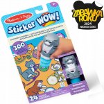 Melissa and Doug Razítko samolepkami Sticker Wow Kočka – Sleviste.cz