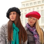 Vlněný baret tmavě fialová – Hledejceny.cz