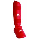 adidas Chrániče holení a nártů na karate WKF approved červená – Zboží Dáma