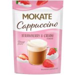 Mokate Cappuccino Jahody a Smetana 110 g – Zboží Dáma