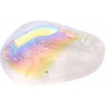 Nefertitis Aqua aura křišťál tromlovaný - L - cca 2,5 - 3 cm – Zboží Dáma