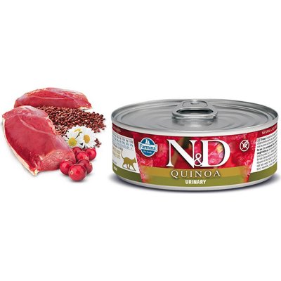 N&D CAT QUINOA Adult Urinary Duck & Cranberry 70 g