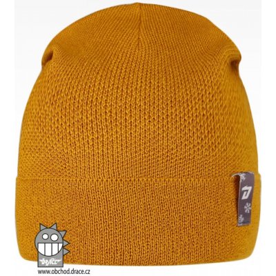 Dráče Merino pletená čepice Urban 15 hořčicová – Zboží Dáma