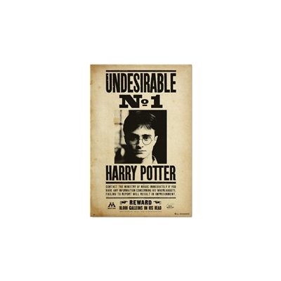 Plakát Harry Potter: Nežádoucí No.1 (61 x 91,5 cm) 150 g – Zboží Mobilmania