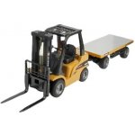 ESUN Europe GmbH Sada kovový vysokozdvižný vozík a přívěsný valník 8 kanálů RTR 1:10 – Hledejceny.cz