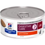 Hill's Prescription Diet Digestive Care i/d Feline z kurczakiem s kuřecím masem pro kočky 156 g – Hledejceny.cz