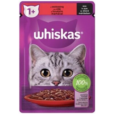 Whiskas Core hovězí ve šťávě 85 g – Hledejceny.cz