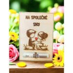 Dekorace z Řečice Dárková dřevěná karta na peníze ke svatbě – Zboží Dáma